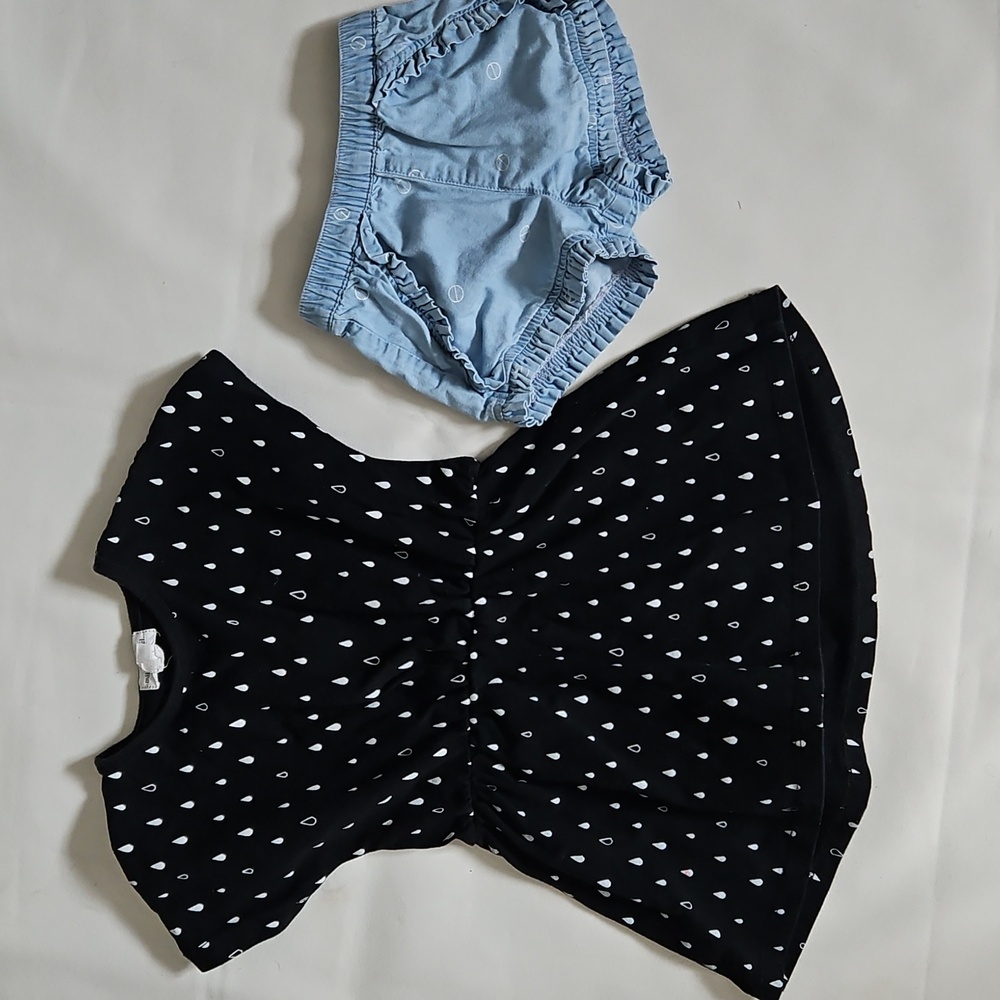 Miles The Label Summer Bundle Dress and Shorts Size 2T